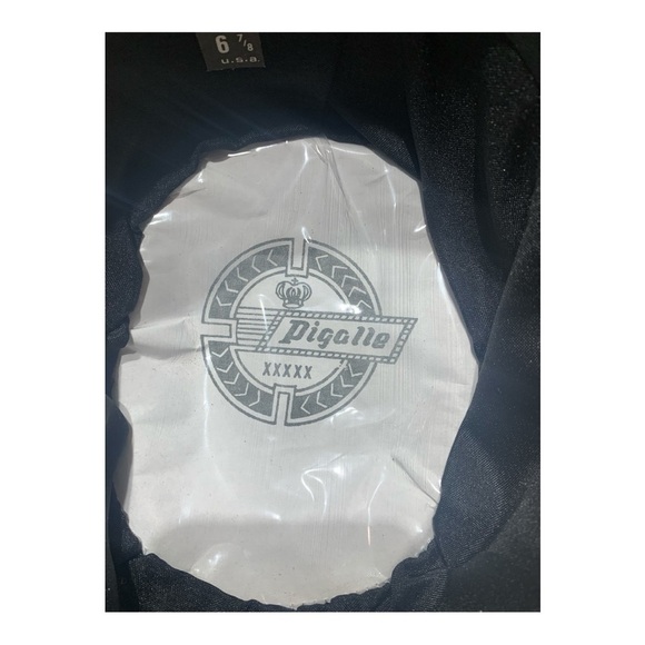 Women’s Classic Pigalle Felt Western Core Hat Sz 6 7/8 - Picture 6 of 8